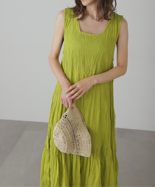 FREE'S MART(フリーズマート)の「◆前後2WAYワッシャーワンピース(ワンピース・レディース・ホワイト/レッド/ライトグリーン・SMALL/MEDIUM)」の19枚目の写真