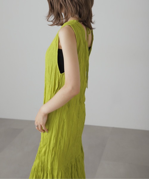 FREE'S MART(フリーズマート)の「◆前後2WAYワッシャーワンピース(ワンピース・レディース・ホワイト/レッド/ライトグリーン・SMALL/MEDIUM)」の20枚目の写真