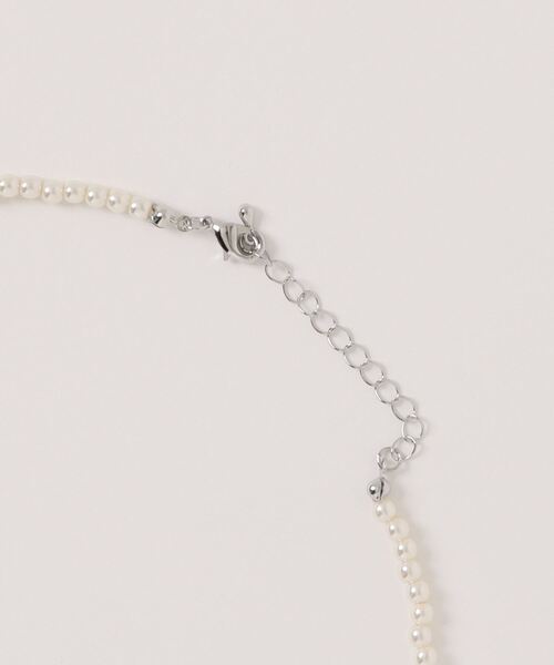 CPCM（シーピーシーエム）の「パールリボンネックレス（ネックレス・レディース・ゴールド/シルバー・FREE）」の4枚目の写真