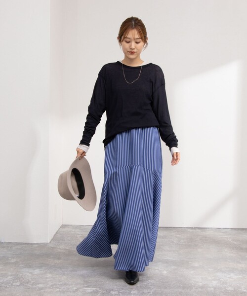 NOLLEY'S（ノーリーズ）の「《セットアップ対応》ストライプマーメイド