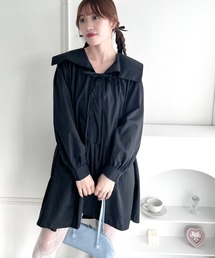 Loueme（ルエム）の「セーラーブラウスワンピース（ワンピース）」