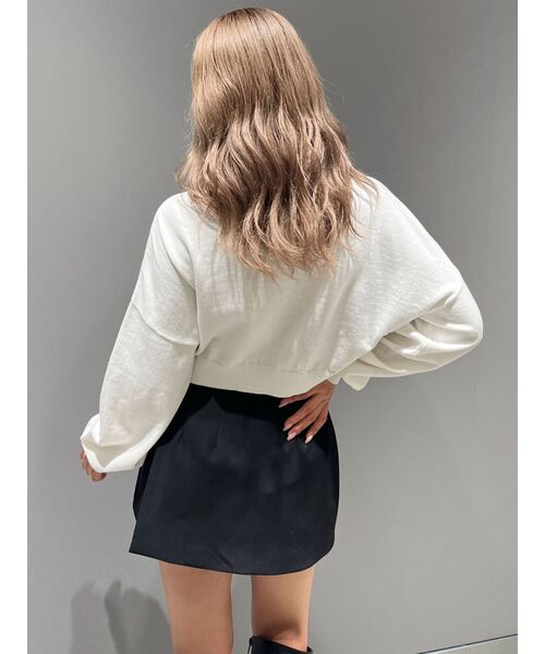 GYDA（ジェイダ）の「Symmetry GYDAラップスカートライクショートパンツ（スカート・レディース・ブラック/キャメル・FREE）」の22枚目の写真