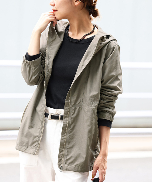 THE NORTH FACE(ザノースフェイス)の「【THE NORTH FACE】 COMPACTJACKET:マウンテンパーカー(マウンテンパーカー・レディース・ライトグレー・LARGE)」の1枚目の写真