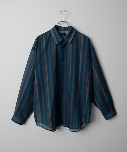 LUCY（ルーシー）の「LUCY/シアーパターンBIGシャツ（シャツ/ブラウス・メンズ・その他3/その他2/その他1・LARGE/MEDIUM/SMALL）」の5枚目の写真