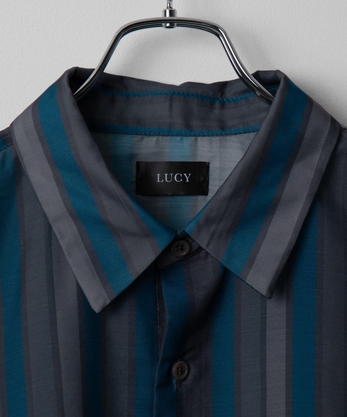 LUCY（ルーシー）の「LUCY/シアーパターンBIGシャツ（シャツ/ブラウス・メンズ・その他3/その他2/その他1・LARGE/MEDIUM/SMALL）」の8枚目の写真