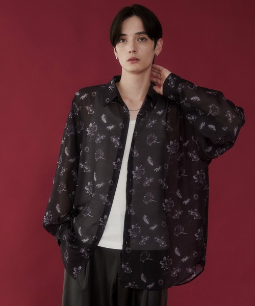 LUCY（ルーシー）の「LUCY/シアーパターンBIGシャツ（シャツ/ブラウス・メンズ・その他3/その他2/その他1・LARGE/MEDIUM/SMALL）」の15枚目の写真