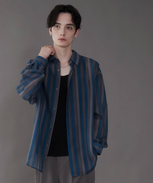 LUCY（ルーシー）の「LUCY/シアーパターンBIGシャツ（シャツ/ブラウス・メンズ・その他3/その他2/その他1・LARGE/MEDIUM/SMALL）」の17枚目の写真