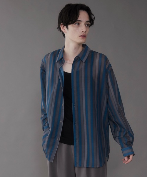 LUCY（ルーシー）の「LUCY/シアーパターンBIGシャツ（シャツ/ブラウス・メンズ・その他3/その他2/その他1・LARGE/MEDIUM/SMALL）」の18枚目の写真