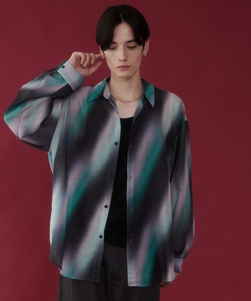 LUCY（ルーシー）の「LUCY/シアーパターンBIGシャツ（シャツ/ブラウス・メンズ・その他3/その他2/その他1・LARGE/MEDIUM/SMALL）」の20枚目の写真