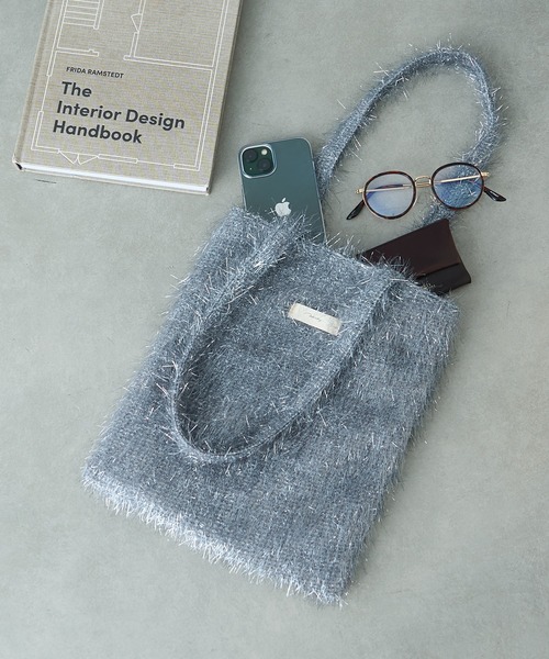 セール】ラメシャギーミニトート（トートバッグ）｜Actually