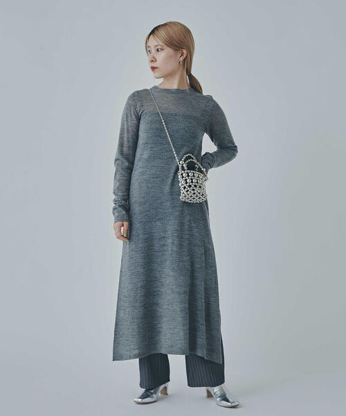 N.（N. Natural Beauty Basic）（エヌエヌナチュラルビューティーベーシック）の「◆メタルボール２ＷＡＹチェーンショルダーバッグ（ショルダーバッグ・レディース・シルバー・ﾌﾘ-）」の7枚目の写真