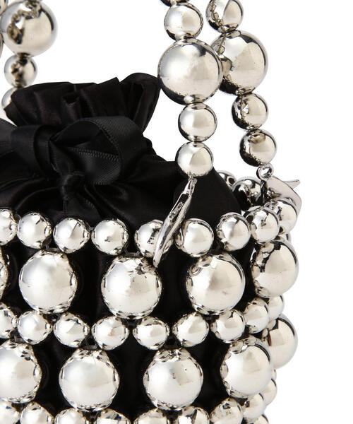 N.（N. Natural Beauty Basic）（エヌエヌナチュラルビューティーベーシック）の「◆メタルボール２ＷＡＹチェーンショルダーバッグ（ショルダーバッグ・レディース・シルバー・ﾌﾘ-）」の12枚目の写真