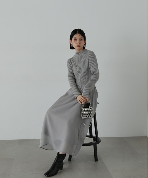 N.（N. Natural Beauty Basic）（エヌエヌナチュラルビューティーベーシック）の「◆メタルボール２ＷＡＹチェーンショルダーバッグ（ショルダーバッグ・レディース・シルバー・ﾌﾘ-）」の3枚目の写真