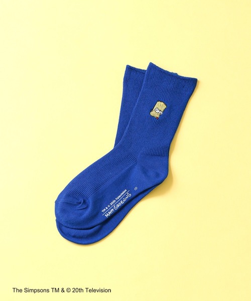 LEPSIM（レプシィム）の「【THE SIMPSONS／ザ・シンプソンズ】(KIDS)刺繍ソックス　143533（ソックス/靴下・キッズ・イエロー/オフホワイト/ブルー・ONE SIZE）」の8枚目の写真