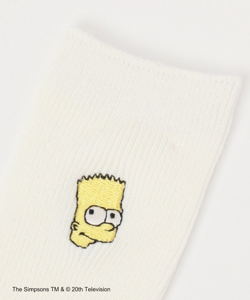 LEPSIM（レプシィム）の「【THE SIMPSONS／ザ・シンプソンズ】(KIDS)刺繍ソックス　143533（ソックス/靴下・キッズ・イエロー/オフホワイト/ブルー・ONE SIZE）」の9枚目の写真