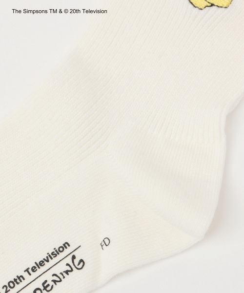LEPSIM（レプシィム）の「【THE SIMPSONS／ザ・シンプソンズ】(KIDS)刺繍ソックス　143533（ソックス/靴下・キッズ・イエロー/オフホワイト/ブルー・ONE SIZE）」の10枚目の写真