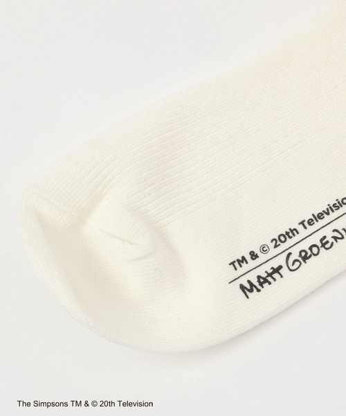 LEPSIM（レプシィム）の「【THE SIMPSONS／ザ・シンプソンズ】(KIDS)刺繍ソックス　143533（ソックス/靴下・キッズ・イエロー/オフホワイト/ブルー・ONE SIZE）」の11枚目の写真