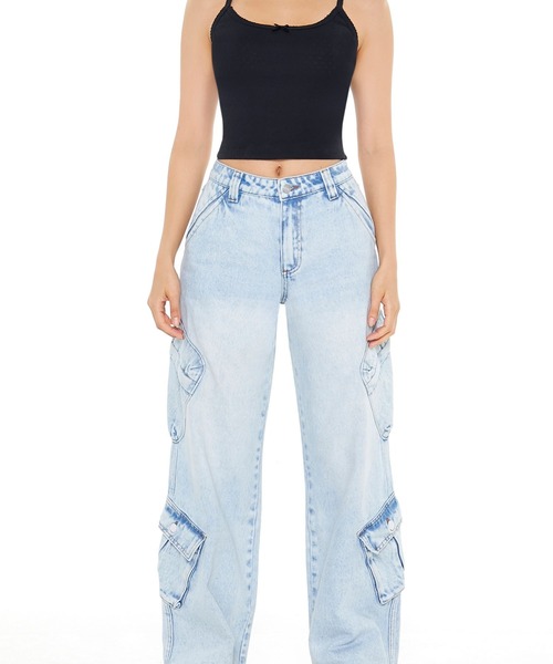 FOREVER 21(フォーエバー トゥエンティーワン)の「リボンポイントキャミソール(キャミソール・レディース・ブラック/グレー・SMALL/MEDIUM)」の6枚目の写真