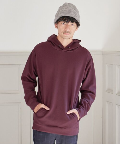 ikka（イッカ）の「【抗菌防臭／親子コーデ】GOKU楽ダンボールパーカー（パーカー・メンズ・ホワイト/グリーン/グレー/ネイビー/ワイン・XL/L/M/S）」の14枚目の写真