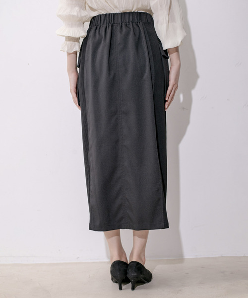 Jayro（ジャイロ）の「リブサファリスカート（スカート・レディース・ブラック/ダークブラウン/ブルー・FREE）」の18枚目の写真