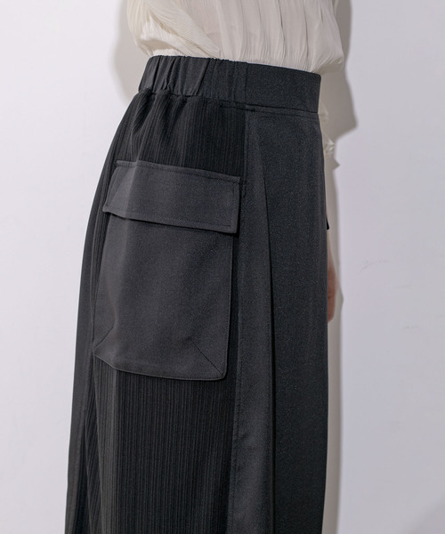 Jayro（ジャイロ）の「リブサファリスカート（スカート・レディース・ブラック/ダークブラウン/ブルー・FREE）」の20枚目の写真