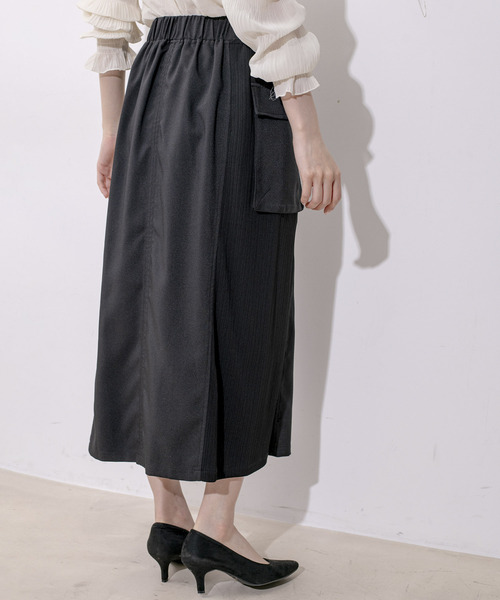 Jayro（ジャイロ）の「リブサファリスカート（スカート・レディース・ブラック/ダークブラウン/ブルー・FREE）」の22枚目の写真