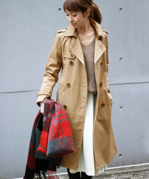Spick and Span ☆ トレンチコート ベージュ（Spick & Span」 トレンチ  