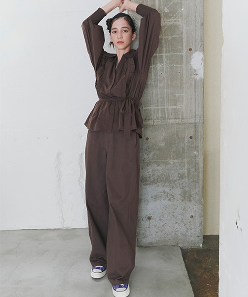 セール】《days》フリルブラウス（シャツ/ブラウス）｜studio CLIP