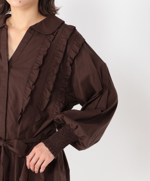 セール】《days》フリルブラウス（シャツ/ブラウス）｜studio CLIP