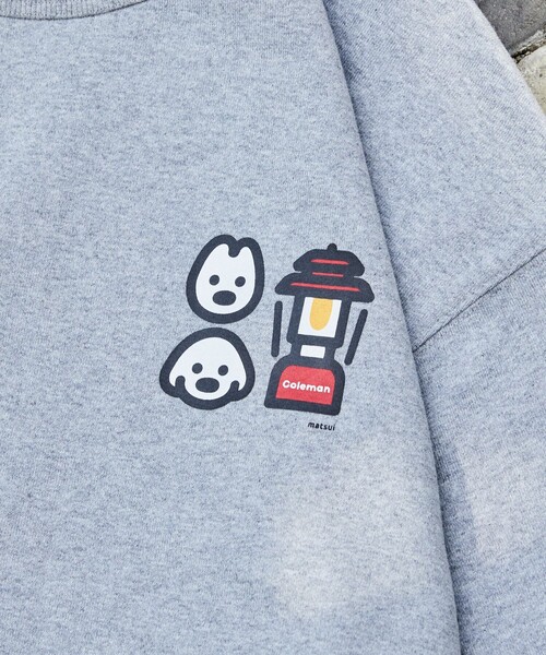 COLEMAN(コールマン)の「Coleman/コールマン Coleman×matsui×FREAK'S STORE 別注 コールマン matsui gorori バックプリント クルーネックスウェット(スウェット・メンズ・アッシュグレー/モカ/杢グレー/チャコール・MEDIUM/LARGE)」の20枚目の写真