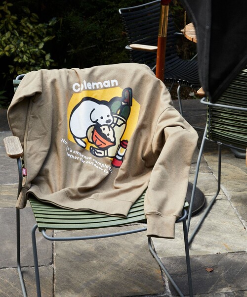 COLEMAN(コールマン)の「Coleman/コールマン Coleman×matsui×FREAK'S STORE 別注 コールマン matsui gorori バックプリント クルーネックスウェット(スウェット・メンズ・アッシュグレー/モカ/杢グレー/チャコール・MEDIUM/LARGE)」の15枚目の写真