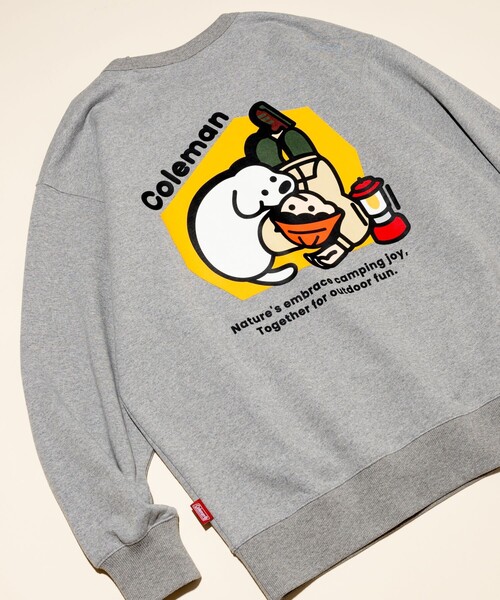 COLEMAN(コールマン)の「Coleman/コールマン Coleman×matsui×FREAK'S STORE 別注 コールマン matsui gorori バックプリント クルーネックスウェット(スウェット・メンズ・アッシュグレー/モカ/杢グレー/チャコール・MEDIUM/LARGE)」の12枚目の写真