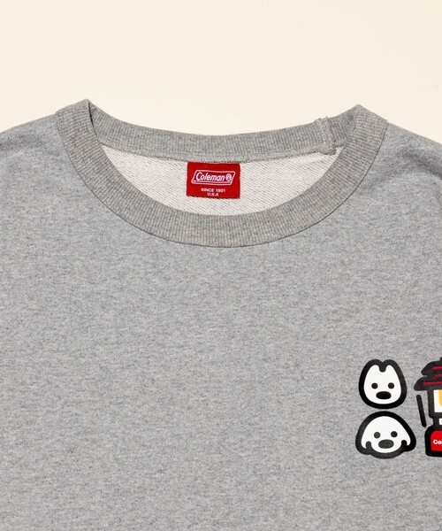 COLEMAN(コールマン)の「Coleman/コールマン Coleman×matsui×FREAK'S STORE 別注 コールマン matsui gorori バックプリント クルーネックスウェット(スウェット・メンズ・アッシュグレー/モカ/杢グレー/チャコール・MEDIUM/LARGE)」の11枚目の写真