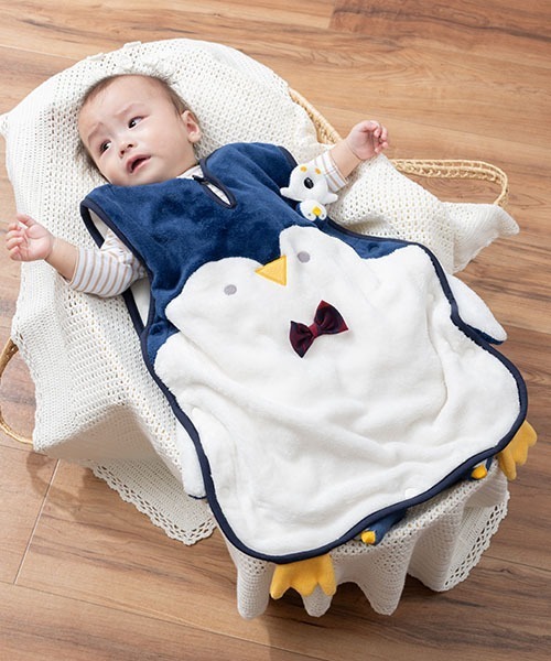 【セール】いきものボアスリーパー（ベビーパジャマ/スリーパー）｜kladskap（クレードスコープ）