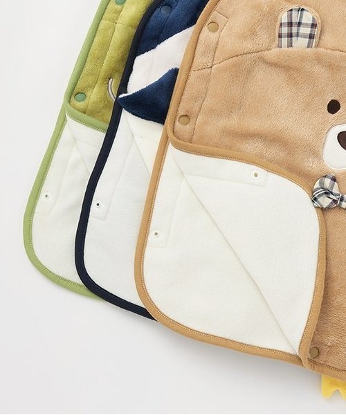 【セール】いきものボアスリーパー（ベビーパジャマ/スリーパー）｜kladskap（クレードスコープ）