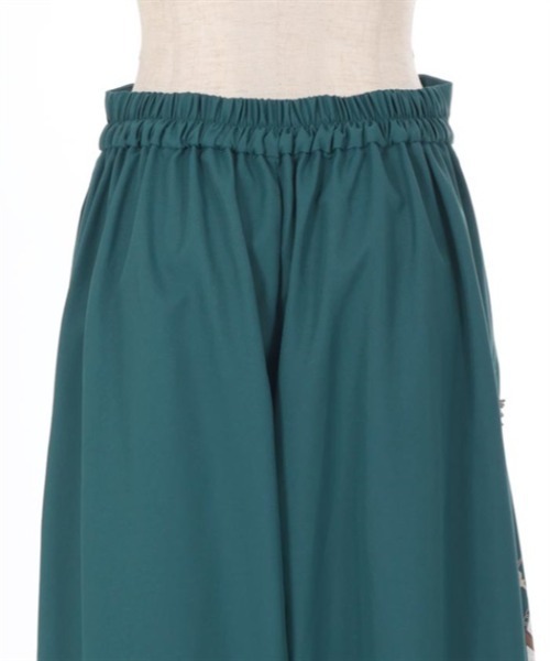 axes femme（アクシーズファム）の「スカーフ切替ワイドパンツ（その他パンツ・レディース・ワイン/ブラック/ダークグリーン・FREE）」の21枚目の写真