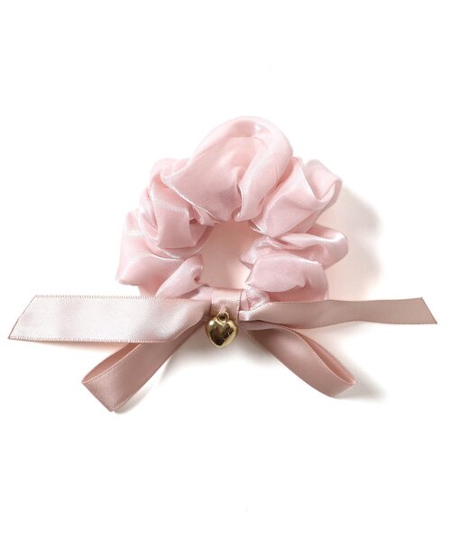 apres les cours（アプレレクール）の「リボンシュシュ（シュシュ・キッズ・ピンク/ブラック・FREE）」の7枚目の写真