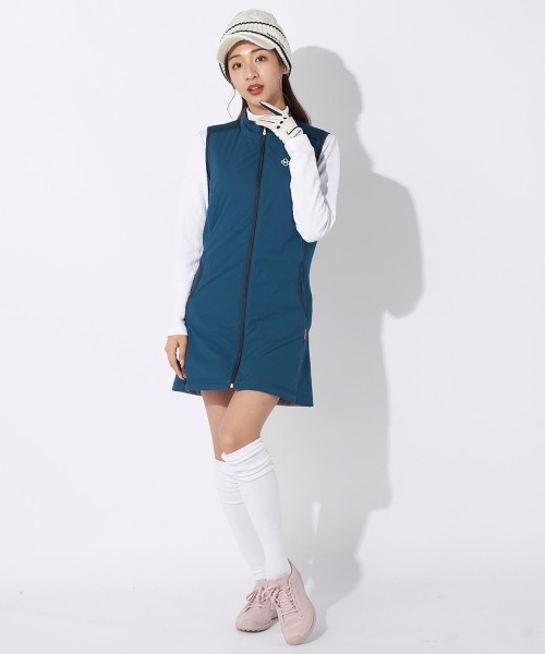 マリクレール♡2way♡中綿/ワンピース♡ベスト♡M　ゴルフ/スポーツ/テニス marie claire（マリ・クレール）の「【marie claire/マリ.クレール