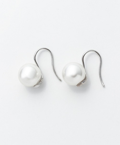 ciite'(シーテ)の「パールフックピアス (両耳用)(ピアス(両耳用)・レディース・ゴールド/シルバー/ピンクゴールド・FREE)」の11枚目の写真
