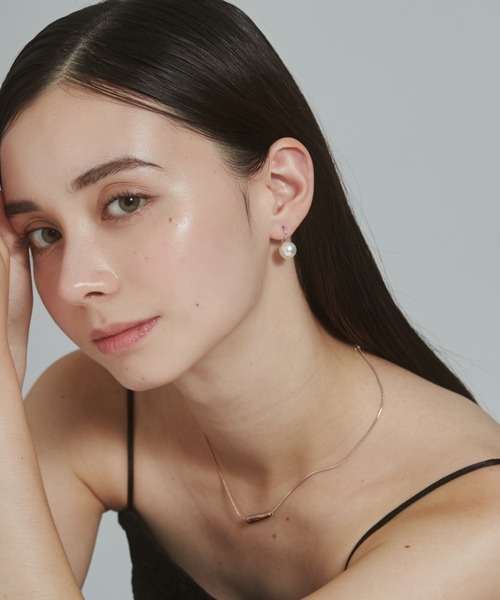 ciite'(シーテ)の「パールフックピアス (両耳用)(ピアス(両耳用)・レディース・ゴールド/シルバー/ピンクゴールド・FREE)」の18枚目の写真
