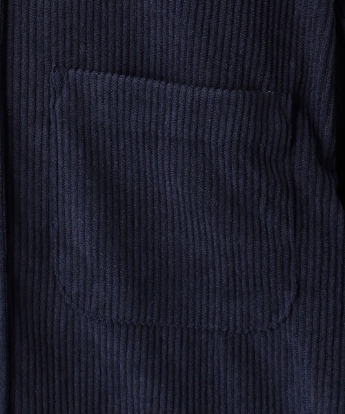 THE PARK SHOP（ザパークショップ）の「＜THE PARK SHOP＞レイヤード CORD シャツ / キッズ  125cm-145cm（シャツ/ブラウス・キッズ・ブラウン/ネイビー・125cm/135cm/145cm）」の8枚目の写真