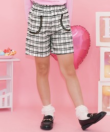 Bee des Bee（ビーデスビー）の「【セットアップ可能】ツイードショートパンツ（その他パンツ・キッズ）」
