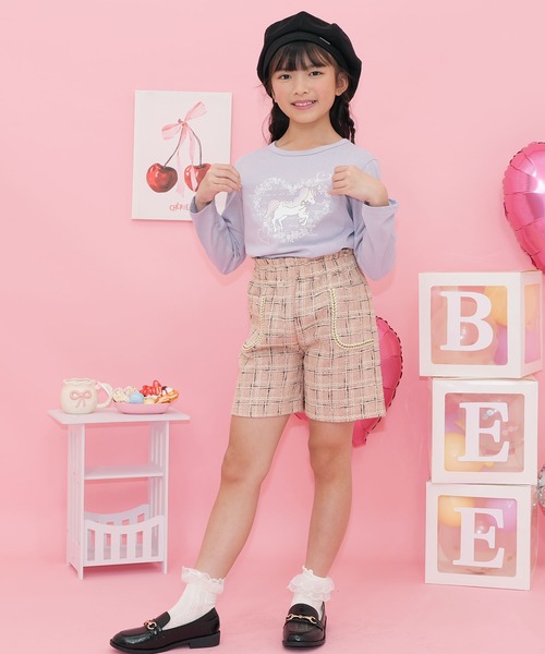 セットアップ可能】ツイードショートパンツ（その他パンツ