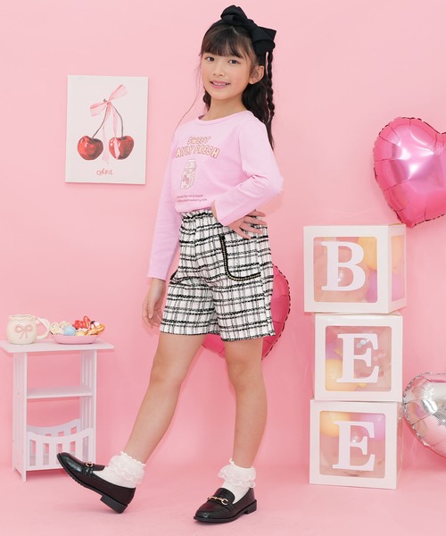 セットアップ可能】ツイードショートパンツ（その他パンツ