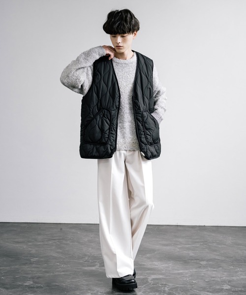 ロッキーモンロー Rocky Monroe リバーシブルベスト ボア