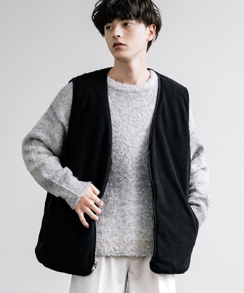 希少　Rocky Monroe 【 2WAY ボア　リバーシブルベスト 】 Rocky Monroe（ロッキーモンロー）の「ひょうたんキルト