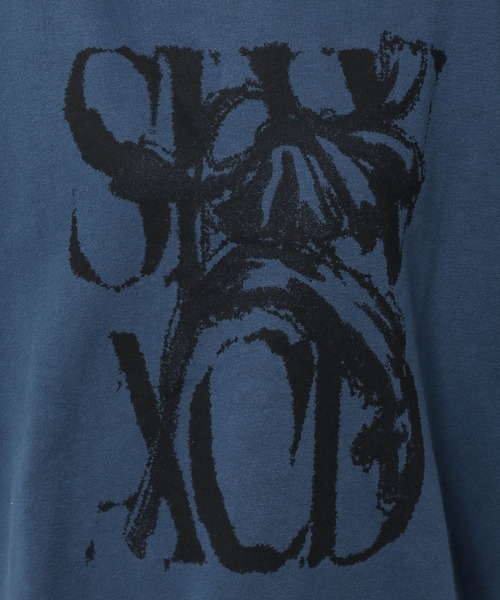 SLOWACID（スローアシッド）の「【UNISEX】SLOW ACID／ピーチスキンラスティープルオーバー（裏起毛）（スウェット・レディース・ブラック/グレー/ピンク/グリーン・LARGE/SMALL/MEDIUM）」の12枚目の写真