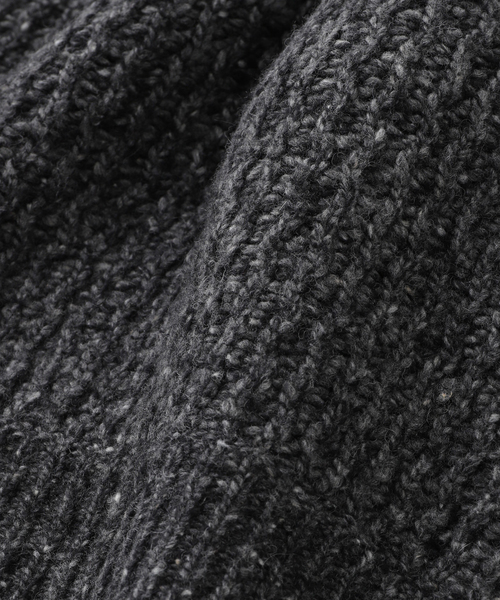 BAL（バル）の「【BAL / バル】DIAGONAL ZIP JACQUARD SWEATER（ニット