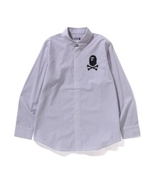A BATHING APE グラデーションチェック BDシャツ M A BATHING APE グラデーションチェック BDシャツ M A BATHING