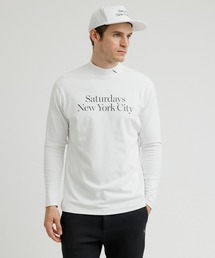 サタデーズニューヨークシティ　 ホワイト長袖ティーシャツ L 楽天市場】saturday surf nyc ロンtの通販